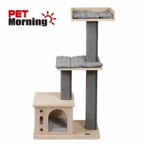 펫모닝 PMC-6515 원목 사각기둥 캣타워, 캣타워 PMC-6515