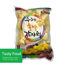 명가에프씨 (냉동)명가에프씨 웰빙호박감자떡2kg (분식/명가에프씨/떡볶이/식자재/식품/간편조리식품/냉동 추천), 1개
