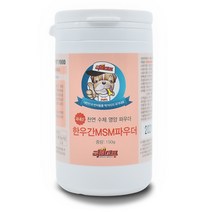 [1+1] 한우간 MSM 강아지 영양 파우더 눈건강 면역력에 도움, 2개