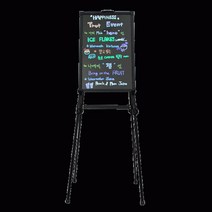 [∂LL7] 4면 칼라네온보드(CNB-280) 다용도 컬러 영업용 강화유리 메뉴 4보드 업소용 LED_h§eEA