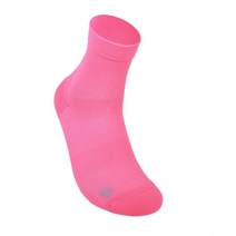사일런스 심리스 무봉제 사이클 삭스 여성 단목양말, 핑크