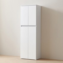 바로방가구 히트 1800 주방 부엌 수납장 김치냉장고자리수납장, 화이트
