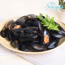 [씨기프트]냉동 피홍합 500g 손질 간편 홍합탕 스튜 짬뽕 국물요리, 단품