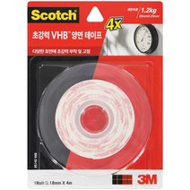 3M 스카치 초강력폼양면테이프 5140 VHB
