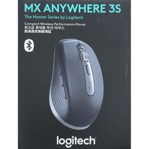 로지텍 코리아 무선 마우스 MX ANYWHERE 3S, MR0083, 블랙
