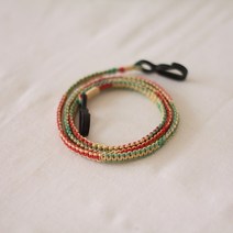 [DIY 키트] 마크라메 배색 햄프 마스크스트랩 만들기 그라데이션 천연 햄프실, 1.블핑화