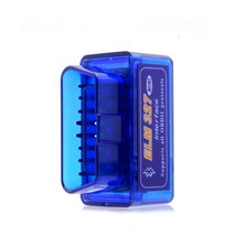 판매 슈퍼 미니 ELM327 블루투스 온오프 전원 스위치 ELM 327 OBD2, ELM327 블루 V2.1