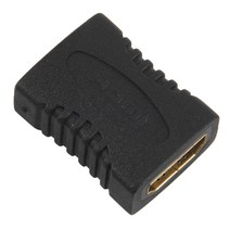 HDMI 소켓 어댑터 커플 링 1 PC가있는 HDMI 소켓, 01 Black