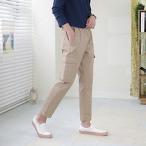 로코비전 남자 덤블워싱 카고 바지 스판 밴딩 팬츠