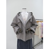 [써스데이아일랜드] 숏기장 핸드메이드 후드 자켓 T216MJK141W(1272498)