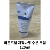 라운드랩 자작나무 수분 크림 120ml / 라운드랩수분크림 자작나무수분크림 자작나무수분크림 수분크림 라운드렙 대용량 튜브형 수분케어 보습크림, 1개