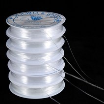 탄성 우레탄 줄 반지 팔찌 만들기 비즈 공예 재료 DD-11783 우레탄줄 비즈줄 고무줄끈 비즈공예재료 비즈만들기 탄성끈 팔찌만들기 비즈반지 비즈반지만들기 악세사리부자재, 0.7