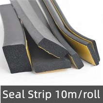 PVC 용접기 EPDM-자체 접착 스폰지 씰 스트립 고무 검정색 폼 강력한 단면 방음 충돌 방지 개스킷 126971
