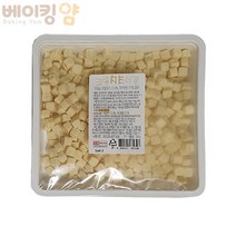 선인 크림치즈너겟 치즈빙수 토핑용/큐브/아이스크림 빙수 빙수 빙수재료, 500g, 1개