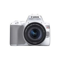 캐논 EOS Rebel SL3 디지털 SLR 카메라 with EF-S 18-55mm 렌즈 키트 빌트인 Wi-Fi 듀얼 Pixel CMOS AF and 3.0 인치 Vari-앵글, White_18-55mm STM Kit | Base