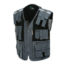 [티뷰크] 배달조끼 특수조끼 퀵서비스조끼 자수작업가능, 115, 블랙