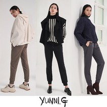 Yunni.G 22FW 크레오라 신축 기모 조거 팬츠 3종