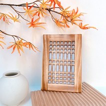 [왓위셀] 미니 손바닥 한옥문 창호지문 - 3size, 03. 대