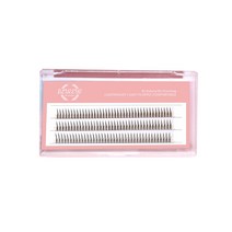 블루아이 인조 속눈썹 가닥 속눈썹 언더 속눈썹 120모 A형, 11mm, 1개