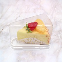 조각케익포장(고) 케이스 100개 조각케이크상자 용기, 없음, 조각케익(고)케이스 100개