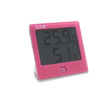 [카스] 디지털 온습도계 TE-301, 핑크, 1개