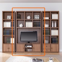 퍼닉에스엠 1200X5단TV수납책장, 오크