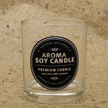 캔들용기-투명 글라스 280ml, 1개