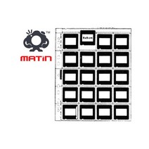 매틴 슬라이드필름 보관용 시트 35mm 25매/투명PP/마운트한 35mm 슬라이드필름 보관용 속지/필름속지