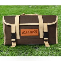 CAMP21 멀티공구가방 소형, 브라운