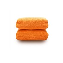 토푸 두부 어플리케이터 2 pack 오토브라이트 세차용품 왁스나 글레이즈 실런트 바를때사용, 오렌지