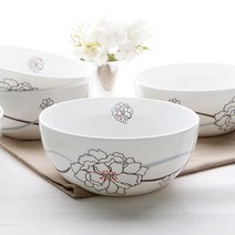 엘룸 엘미뉴엣 본차이나 대접 5P