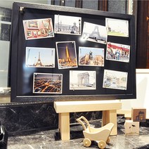 더블베이스 인테리어 사진 자석보드 + ND자석 20개, 50*70cm