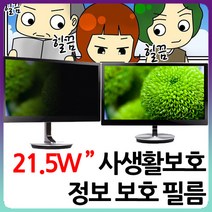 나노브라인드 21.5인치 모니터 사생활 정보 보안 보호필름, 1