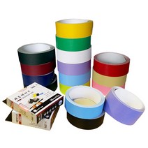 문구조아 제본테이프 25mm 35mm 50mm 테이프, $WAM_50mm*10M/와인, -