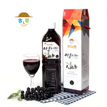 하나린 전북 순창에서 재배해 가공한 아로니아 원액 아로니아즙, 1L, 2개