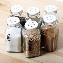 로맨틱노벰버 슬림 양념병 양념통(고체), 165ml, [실버캡]폰트2검정 SESAME