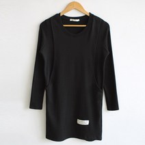마더라이크 T.40수울옆트임조이라벨수유롱티-가을수유티