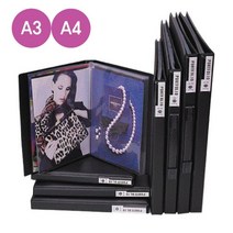 아톰) 포트폴리오 20P A4/A3 사이즈, 일반형 (A4), 1개