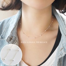 볼앤볼 목걸이