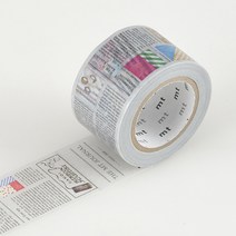 나모몰 mt 마스킹테이프, EX1P75(뉴스페이퍼)