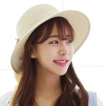 스타일밀 여성용 햅번 밀짚모자 SMS 006