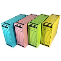 문구조아 문서보관상자 서류꽂이, 핑크, one size