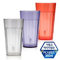나비드 국산 PC물컵 C시리즈 (360ml), 빨강