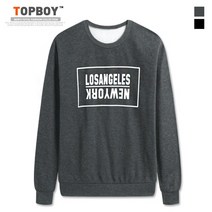 TOPBOY 뉴욕 기모 맨투맨 티셔츠 (SCC2147PT)