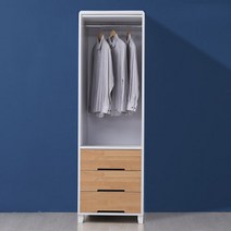 더나무 올리비아 긴옷장 외 대따많음, 네추럴화이트