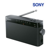 소니 SONY FM/AM핸디 포터블 라디오 ICF-306, 블랙 건전지2알, 1개