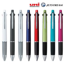 제트스트림 유성 볼펜 0.7 4&1 4색볼펜 MSXE5-1000-07, 보르도, 1
