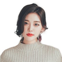 가발나라 형상기억인모 앞머리가발 슬림 롱 스타일 부분가발, 내츄럴블랙, 1개
