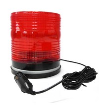 새한솔 부저 경광등 LED 자석식 125mm DC 24V, 1개