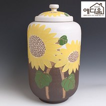 예다움 투톤 해바라기 쌀독10kg, 1개